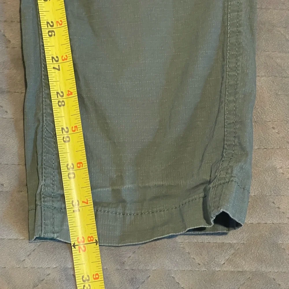Bylt drawstring pants mens size large green‎ pre-owned condition